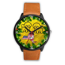 Load image into Gallery viewer, Cute Bichon Fries Dog Art New York Christmas Special Wrist Watch-Free Shipping