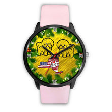 Load image into Gallery viewer, Cute Bichon Fries Dog Art New York Christmas Special Wrist Watch-Free Shipping