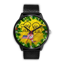 Load image into Gallery viewer, Cute Bichon Fries Dog Art New York Christmas Special Wrist Watch-Free Shipping