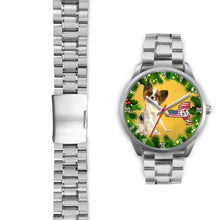 Load image into Gallery viewer, Cute Papillon Dog New York Christmas Special Wrist Watch-Free Shipping