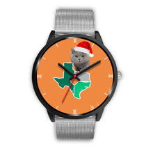 Load image into Gallery viewer, British Shorthair Cat Texas Christmas Special Wrist Watch-Free Shipping