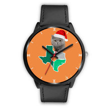 Load image into Gallery viewer, British Shorthair Cat Texas Christmas Special Wrist Watch-Free Shipping