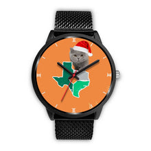 Load image into Gallery viewer, British Shorthair Cat Texas Christmas Special Wrist Watch-Free Shipping