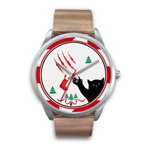 Load image into Gallery viewer, Cat Print Christmas Special Wrist Watch-Free Shipping