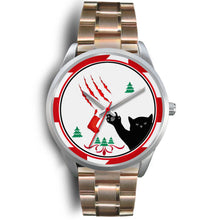 Load image into Gallery viewer, Cat Print Christmas Special Wrist Watch-Free Shipping