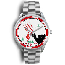 Load image into Gallery viewer, Cat Print Christmas Special Wrist Watch-Free Shipping