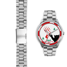 Load image into Gallery viewer, Cat Print Christmas Special Wrist Watch-Free Shipping