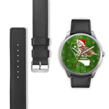 Load image into Gallery viewer, Cute Bengal Cat California Christmas Special Wrist Watch-Free Shipping