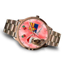Load image into Gallery viewer, Berger Picard On Christmas Arizona Golden Wrist Watch-Free Shipping