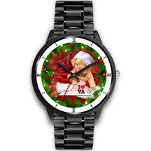 Load image into Gallery viewer, Cute Bordeaux Mastiff Dog Virginia Christmas Special Wrist Watch-Free Shipping