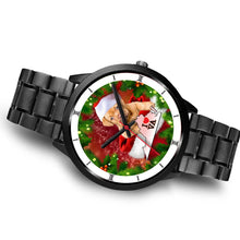 Load image into Gallery viewer, Cute Bordeaux Mastiff Dog Virginia Christmas Special Wrist Watch-Free Shipping