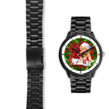 Load image into Gallery viewer, Cute Bordeaux Mastiff Dog Virginia Christmas Special Wrist Watch-Free Shipping