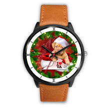 Load image into Gallery viewer, Cute Bordeaux Mastiff Dog Virginia Christmas Special Wrist Watch-Free Shipping