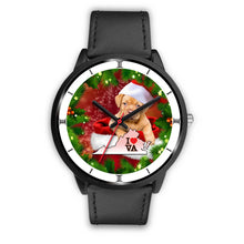 Load image into Gallery viewer, Cute Bordeaux Mastiff Dog Virginia Christmas Special Wrist Watch-Free Shipping