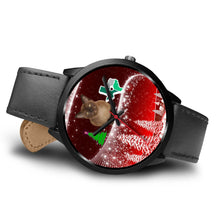 Load image into Gallery viewer, Burmese Cat Texas Christmas Special Wrist Watch-Free Shipping