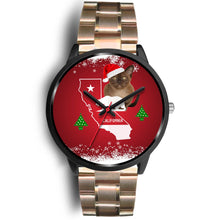 Load image into Gallery viewer, Burmese Cat California Christmas Special Wrist Watch-Free Shipping