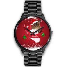 Load image into Gallery viewer, Burmese Cat California Christmas Special Wrist Watch-Free Shipping