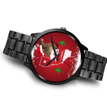 Load image into Gallery viewer, Burmese Cat California Christmas Special Wrist Watch-Free Shipping