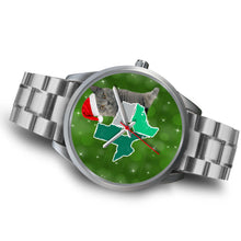 Load image into Gallery viewer, Chartreux Cat Texas Christmas Special Wrist Watch-Free Shipping