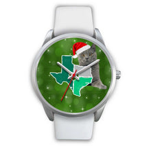 Load image into Gallery viewer, Chartreux Cat Texas Christmas Special Wrist Watch-Free Shipping