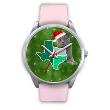 Load image into Gallery viewer, Chartreux Cat Texas Christmas Special Wrist Watch-Free Shipping