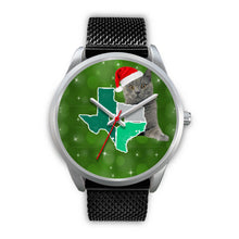 Load image into Gallery viewer, Chartreux Cat Texas Christmas Special Wrist Watch-Free Shipping
