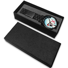 Load image into Gallery viewer, Boston Terrier On Christmas Alabama Wrist Watch-Free Shipping