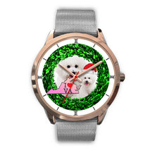 Load image into Gallery viewer, Cute Bichon Fries Dog Virginia Christmas Special Wrist Watch-Free Shipping
