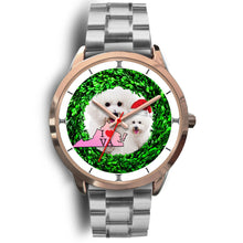 Load image into Gallery viewer, Cute Bichon Fries Dog Virginia Christmas Special Wrist Watch-Free Shipping