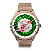 Load image into Gallery viewer, Cute Bichon Fries Dog Virginia Christmas Special Wrist Watch-Free Shipping