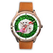 Load image into Gallery viewer, Cute Bichon Fries Dog Virginia Christmas Special Wrist Watch-Free Shipping