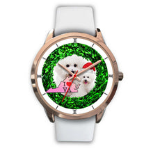 Load image into Gallery viewer, Cute Bichon Fries Dog Virginia Christmas Special Wrist Watch-Free Shipping