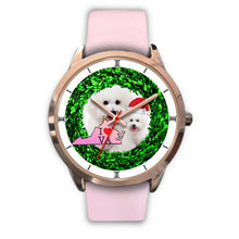 Load image into Gallery viewer, Cute Bichon Fries Dog Virginia Christmas Special Wrist Watch-Free Shipping