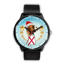 Load image into Gallery viewer, Boxer Dog On Christmas Alabama Wrist Watch-Free Shipping