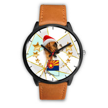 Load image into Gallery viewer, Boxer Dog On Christmas Arizona Wrist Watch-Free Shipping