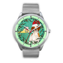 Load image into Gallery viewer, Brittany Dog Virginia Christmas Special Wrist Watch-Free Shipping