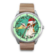 Load image into Gallery viewer, Brittany Dog Virginia Christmas Special Wrist Watch-Free Shipping