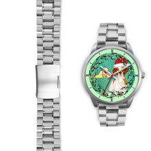 Load image into Gallery viewer, Brittany Dog Virginia Christmas Special Wrist Watch-Free Shipping