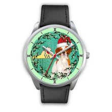 Load image into Gallery viewer, Brittany Dog Virginia Christmas Special Wrist Watch-Free Shipping