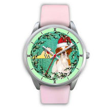 Load image into Gallery viewer, Brittany Dog Virginia Christmas Special Wrist Watch-Free Shipping