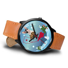 Load image into Gallery viewer, Cornish Rex Cat California Christmas Special Wrist Watch-Free Shipping