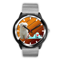 Load image into Gallery viewer, Cute Maltese Dog Virginia Christmas Special Wrist Watch-Free Shipping