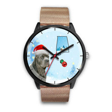 Load image into Gallery viewer, Cane Corso On Christmas Alabama Wrist Watch-Free Shipping
