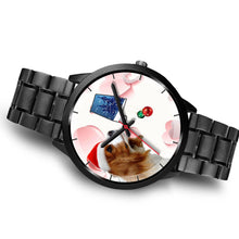 Load image into Gallery viewer, Cavalier King Charles Spaniel Alabama Christmas Special Wrist Watch-Free Shipping
