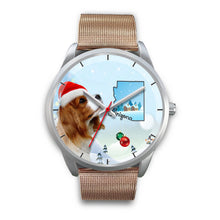 Load image into Gallery viewer, Cavalier King Charles Spaniel Arizona Christmas Special Wrist Watch-Free Shipping