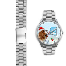 Load image into Gallery viewer, Cavalier King Charles Spaniel Arizona Christmas Special Wrist Watch-Free Shipping