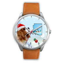 Load image into Gallery viewer, Cavalier King Charles Spaniel Arizona Christmas Special Wrist Watch-Free Shipping