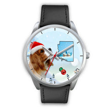 Load image into Gallery viewer, Cavalier King Charles Spaniel Arizona Christmas Special Wrist Watch-Free Shipping