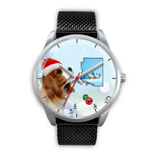 Load image into Gallery viewer, Cavalier King Charles Spaniel Arizona Christmas Special Wrist Watch-Free Shipping