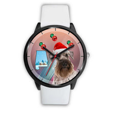 Load image into Gallery viewer, Cesky Terrier Alabama Christmas Special Wrist Watch-Free Shipping